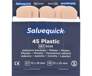 Relleno para SALVEQUICK 6 UE de tiras de apósito, resistentes al agua, cada una 45 unid.