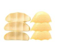 Relleno Para Zapatos - 7.5x5 X3 Cm Par De Rellenos De Cojines De Dedos | 3 Pares Tapones De Dedos De PU Almohadillas De Muñequera Para Big Plug Inserciones Para Zapatos Unisex - Para S