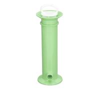 Relleno reutilizable para puré de frutas para niños pequeños, fabricante profesional ergonómico de bolsas de alimentos para bebés con bolsa (verde)