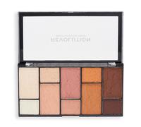 Makeup Revolution, Revolution Reloaded Dimension Shadow Palette, Neutral Charm
