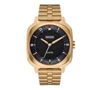 Nixon Fremont 40 A1444-513-00 - Reloj de Pulsera analógico Unisex con Caja de Acero Inoxidable y Correa de Acero Inoxidable, 40 mm, Resistente al Agua 10 Bar, Color Dorado y Negro