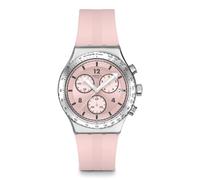 Swatch Nuevo Irony Chrono YVS53 - Reloj de pulsera, rosa, Correa