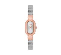 Tous Reloj analógico Oval Icon 3000145400 con brazalete de acero y acero rosado