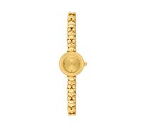 Tous Reloj analógico con brazalete de acero dorado