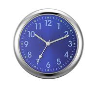 Reloj analógico de coche - Elogio de alarma analógica brillante impermeable | Cloocks de repuesto de automóvil de cuarzo portátil, en el tablero del reloj para automóviles