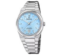 Festina Reloj hombre F20051/3 Rive Collection – Acero 316L plateado, Cuarzo, Zafiro, 10 ATM