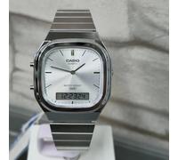 Reloj analógico digital unisex Casio Classic AQ-240E-7A 40.9 × 35.8 × 8.1 mm Hora Dual Correa autoajustable