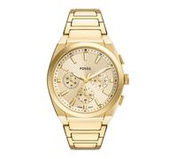 Reloj analógico 'Everett' Hombre FOSSIL One Size oro / negro