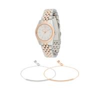 Reloj analógico 'LEXINGTON' Mujer MICHAEL Michael Kors One Size oro / plata / blanco