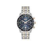 BOSS TOURMASTER Reloj con esfera azul y pulsera en dos tonos - StyleTOURMASTER, 58564948 Tono plateado pcs.