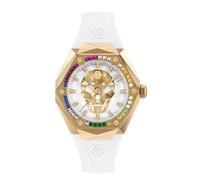 Reloj Analógico Para Dama Philipp Plein $KULL SPIKES LADY PWADA0324 Silicona