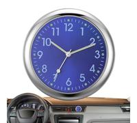 Reloj analógico para salpicadero de coche, panel de instrumentos de coche, pantalla analógica interior del coche | Pequeño reloj analógico luminoso, relojes de repuesto de automóvil, de cuarzo