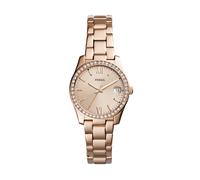 Fossil reloj scarlette mini en acero color oro rosa es4318