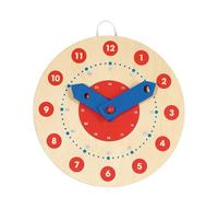 Goki Reloj Aprende a Leer la Hora, Multicolor, pequeña (58980)