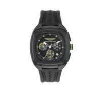 Aston Martin Am Formula 1 MTFO1 - Reloj analógico de Cuarzo para Hombre (Silicona), Negro