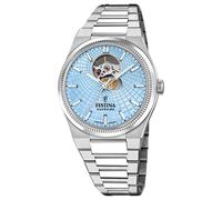Festina Swiss Made Reloj Automático Hombre de Acero Inoxidable 316l | Analógico, Hombre, Cristal Zafiro de Alta Resistencia, Resistente al Agua 10 ATM F20053/5 Automatic