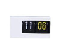 Reloj Automático con Mecanismo Abatible - Despertador Digital de Escritorio con Estilo Retro Vintage, Decoración Minimalista para Mesita de