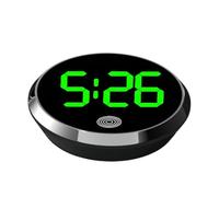 Reloj Automático Digital: Temporizador De Tablero Compacto, Interfaz Smart Touch | Mini Pantalla Elegante Con Iluminación LED, Solución De Tiempo Confiable Para Automóviles Y Uso En El Hogar