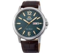 Reloj Automático Hombre Orient Commuter RA-AA0C06E verde correa cuero