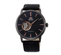 reloj automático hombre Orient Open Heart Esteem II TAG02001B 41mm F6T22 correa de cuero