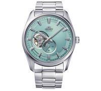 Orient Contemporary Small Seconds Semi Skeleton - Reloj de Hombre automático de Carga Manual Casual AR00, Acero Turquesa, Informal
