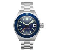 Reloj automático para hombre Spinnaker de 45 mm Piccard con brazalete sólido de acero inoxidable SP-5098, Estilo vintage
