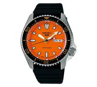 Seiko Reloj analógico para Hombre, Negro_Metalizado, Retro