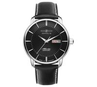 Zeppelin Atlantic Reloj para Hombre Analógico de Automático con Brazalete de Piel de Vaca 8466-2
