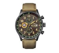 AVI-8 Reloj Analógico AV-4011-0E de Cuarzo con Correa de Cuero para Hombres
