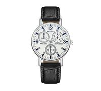 Reloj azul de tres cuarzos para hombre, reloj de cristal para hombre, reloj para hombre Sgw500h-2bv, B, talla única