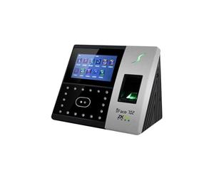 Reloj biométrico facial + dedo TCP/IP con control de acceso