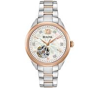 Bulova Reloj Analógico para Mujeres de Automáticamente con Correa en Acero Inoxidable 98P170