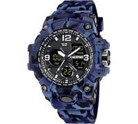 Reloj Calypso K5855/2 Hombre - X-trem, Camuflaje Azul Negro, 56mm