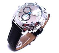 Reloj cámara espía 32 GB Full HD 1920x1080p Visión Nocturna Modelo Cuero HD 37BVR32