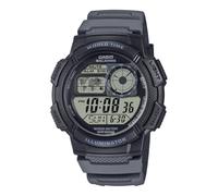 Reloj CASIO AE-1000W-8AVEF Digital Silicona Gris Chrono Alarma 100mt