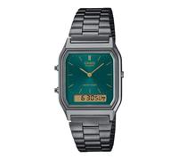 Reloj CASIO AQ-230EGG-3AEF Acero Negro Verde Chrono Alarm Vintage