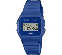 CASIO TIMELESS COLLECTION F-91WB-2A1| Azul y azul claro