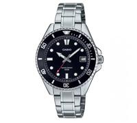 Reloj CASIO DURO MDV-10D-1A Hombre Estilo Buzo 50m Brazalete de Acero