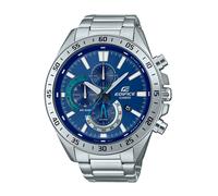 Reloj Analógico Casio Edifice Classic Cronógrafo EFV-620D-2AVUEF/ 55mm/ Plata y Azul