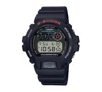 Reloj CASIO G-SHOCK DW-6900-1VC Cronógrafo, Alarma, Cuenta regresiva, Sumergible 20BAR-Correa de caucho negra