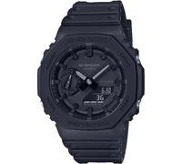 Casio Reloj Cuarzo Hombre 45.40mm con dial Análogico-Digital Negro y Correa de Plastic/Resin Strap Negro GA-2100-1A1ER