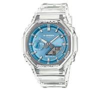 Casio GA-2100BM-7A2ER - Reloj Digital de Cuarzo para Hombre de Carbono/Resina Transparente