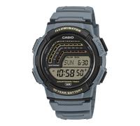 Reloj Casio Hombre - Digital Deportivo Silicona Gris - Retroiluminación LED | 10 BAR | WS-1800-2AVEF