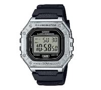 Reloj Casio Hombre Digital W-218HM-7AVEF Blanco - 7 Años de Batería y Cronómetro