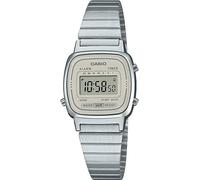 CASIO LA670WEA-8AEF⎪LA670WEA-8A⎪Original⎪Vintage MINI⎪Plateado⎪BEIGE⎪Mujer