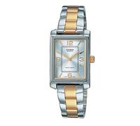 Reloj Analógico Casio Collection Women LTP-1234PSG-7AEG/ 32mm/ Plata y Dorado