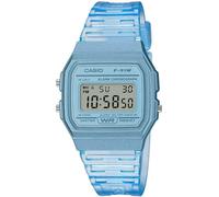 Reloj Casio Timeless Unisex Digital Azul F-91ws-2ef