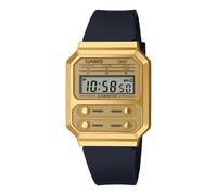 Reloj Casio Unisex A100WEFG-9AEF - Vintage Monocromático, Resistente 3 ATM
