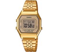 Reloj Casio Vintage Coleccion Mujer Dorado Iconic Digital 29mmr La680wega-9er