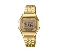 CASIO COLLECTION LA680WGA-9DF Reloj de Pulsera Digital para Mujer Color Dorado